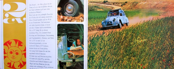 Citroen 2 CV Modelprogram 1965 Carbrochure (1091)